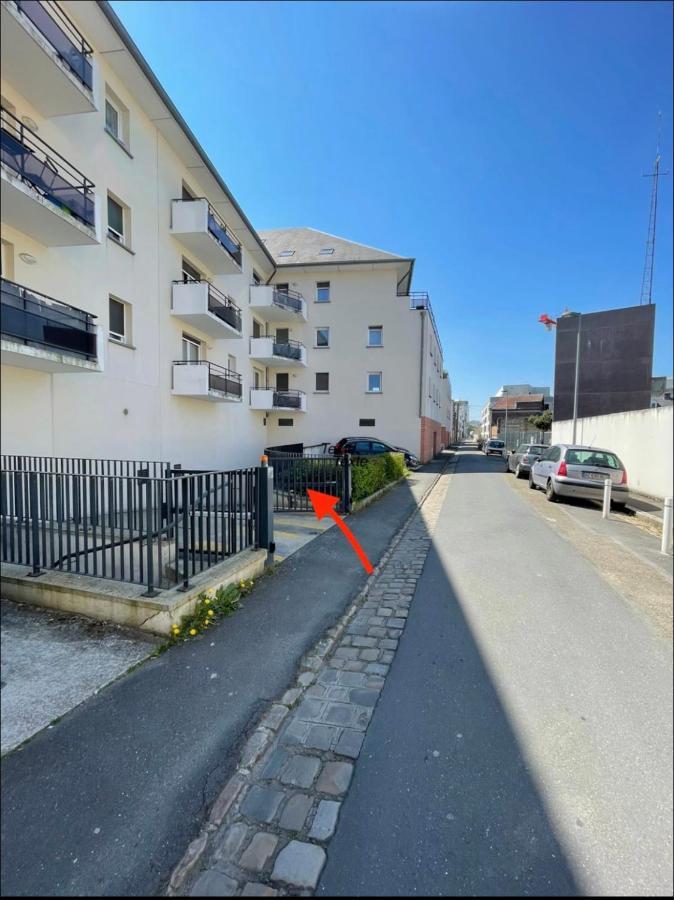 T3 Flat Moderne Sur 2 Etages Metro Parking Free Entrance Autonome Appartement Rouen